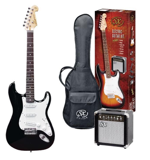 SX Electric Guitar and Amp Pack